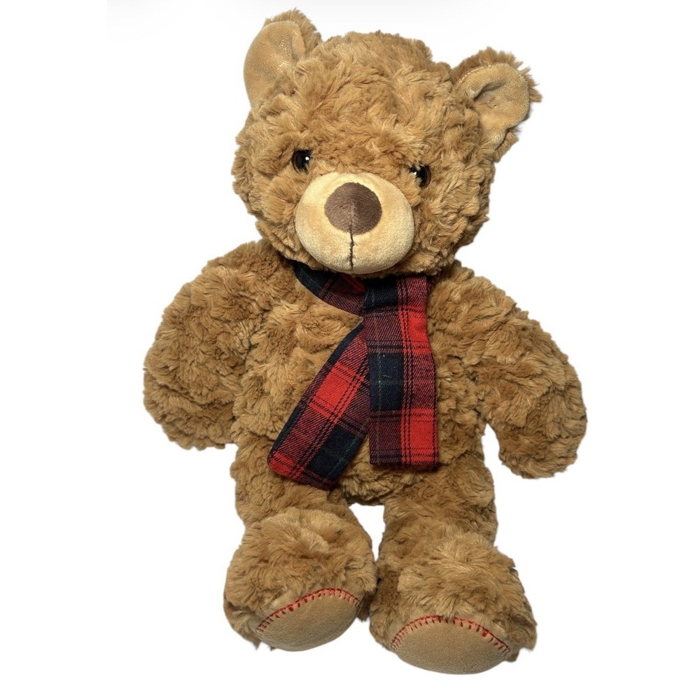 Mary Meyer FabFuzz Toffee Teddy Bear Brown Plush Animal Doll 15"